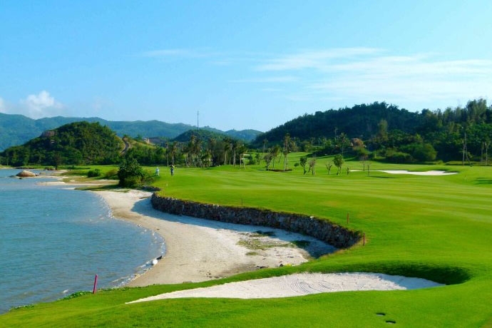 海棠湾海中海高尔夫球场图片